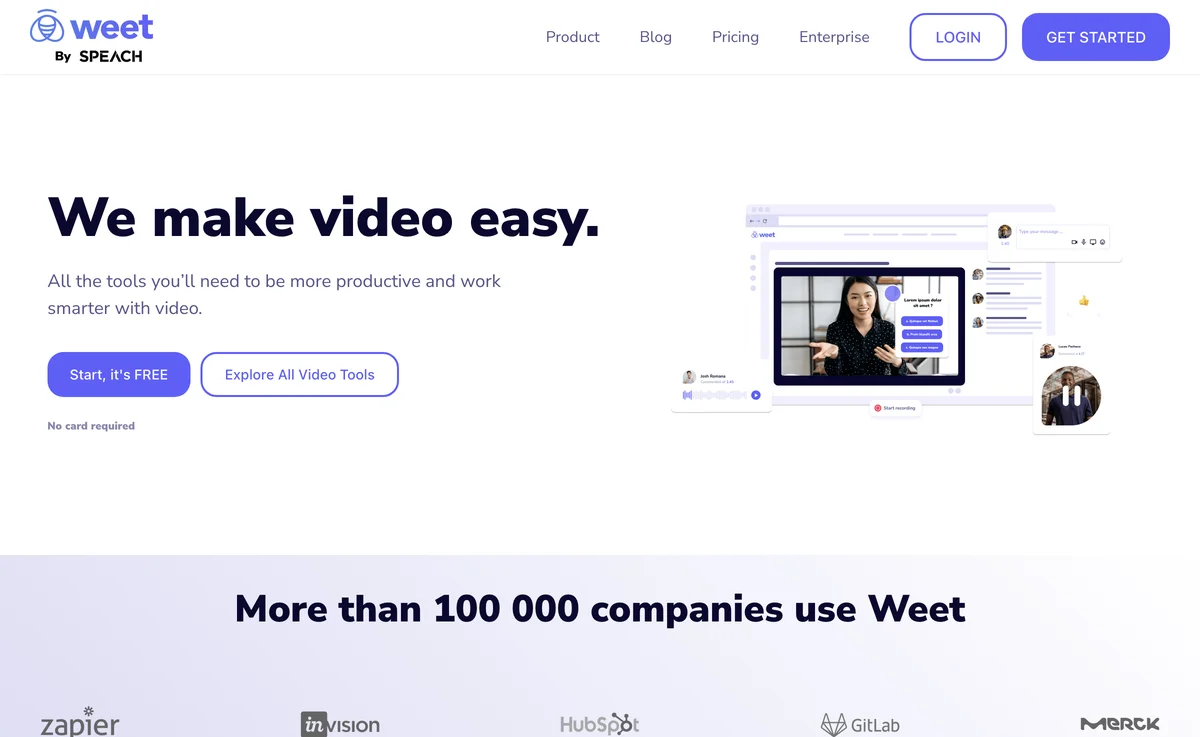 Weet: Create Interactive Training Videos Effortlessly