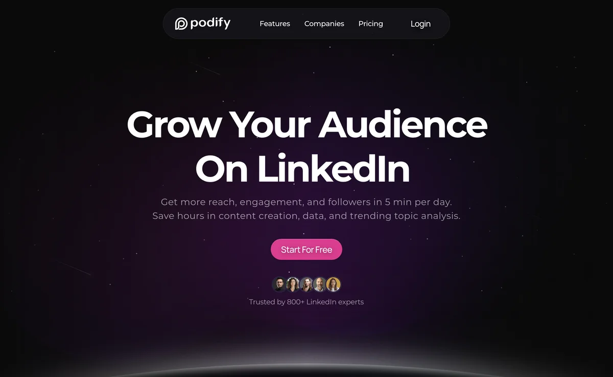 Grow Your Audience on LinkedIn with Podify