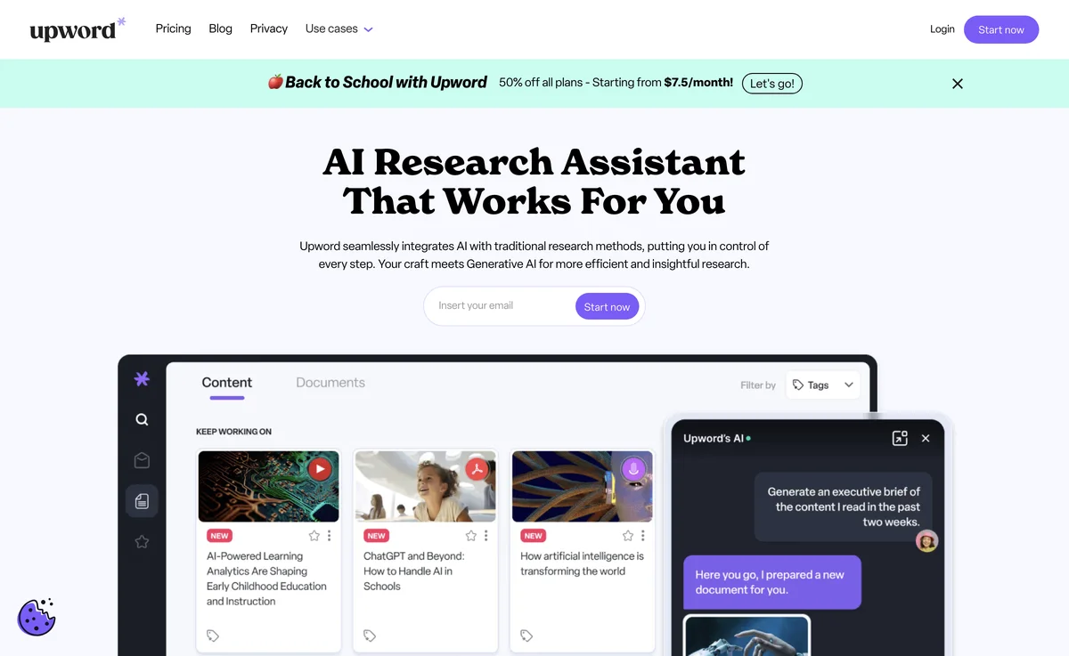 Upword: Your AI-Powered Research Assistant