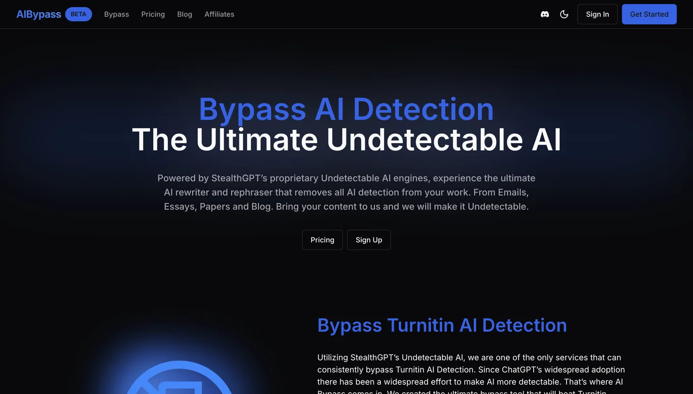 AI Bypass: Bypass Turnitin & Other AI Detectors