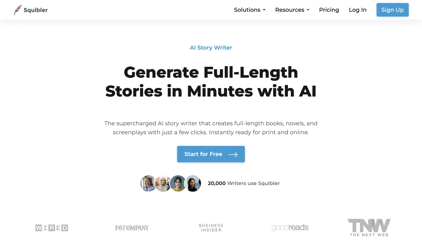 Squibler: The Ultimate AI Story Writer