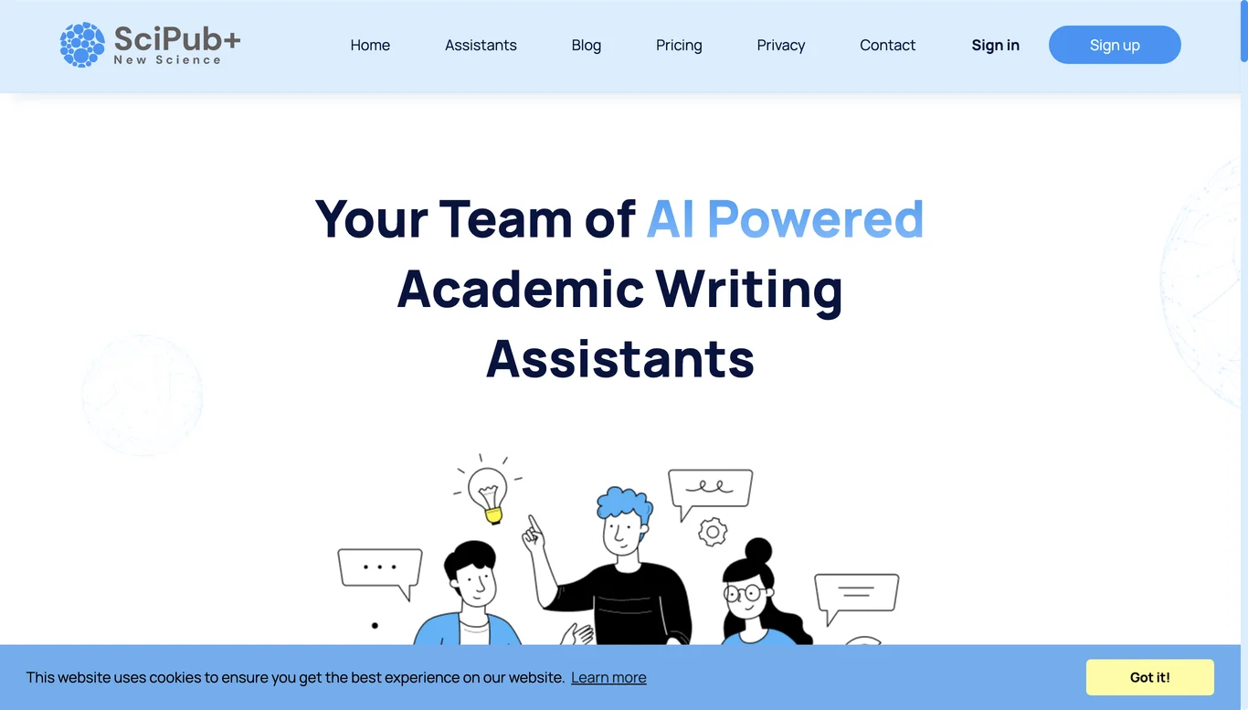 SciPub+: Your AI-Powered Academic Writing Assistant