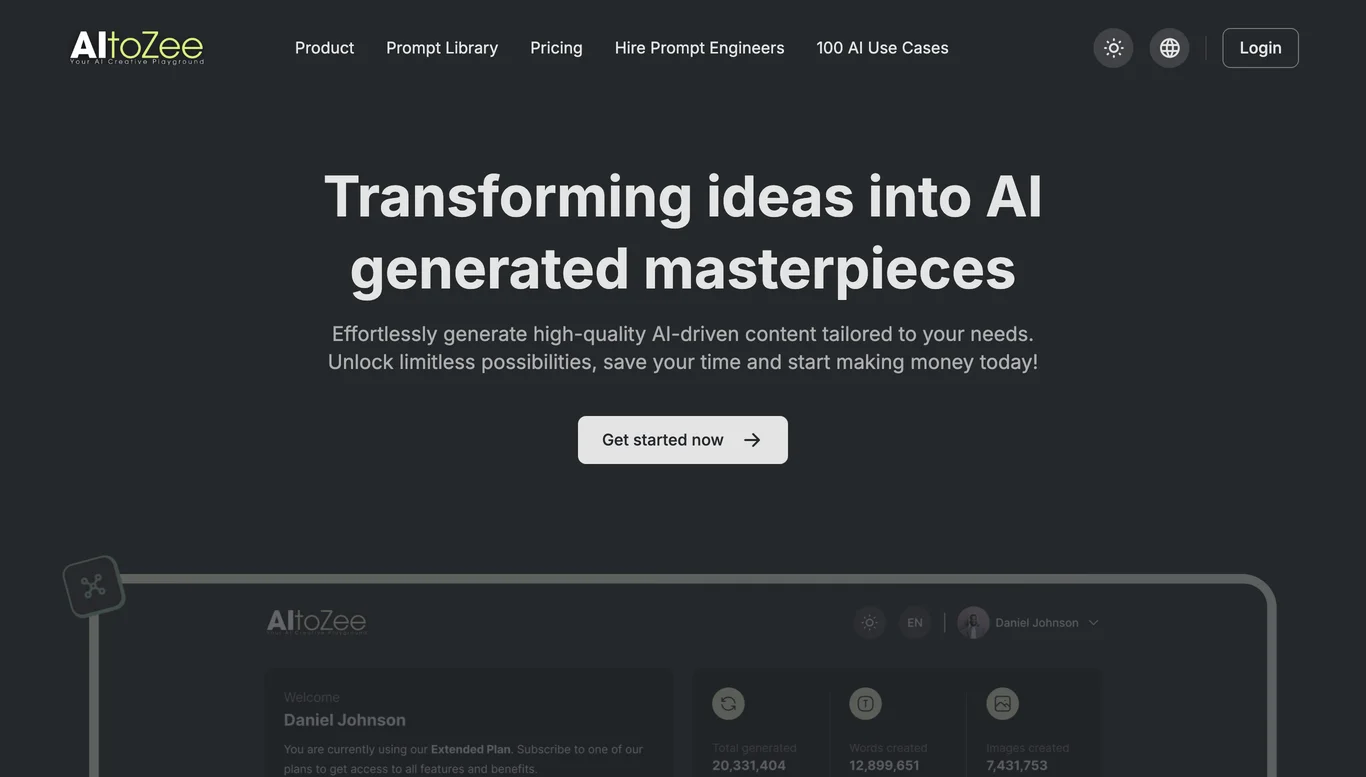 AItoZee: Your Ultimate AI-Powered Content Platform