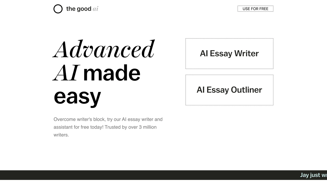 AI Essay Writer: Overcome Writer's Block with Ease