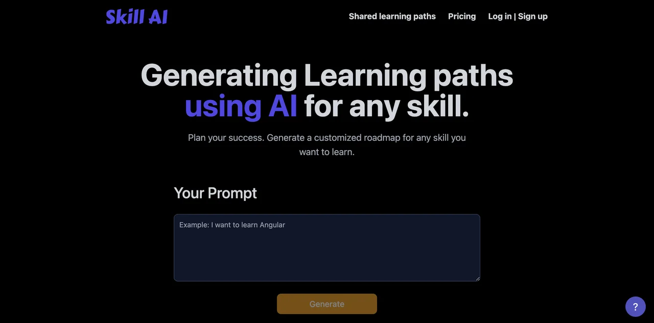 SkillAI: AI-Powered Skill Development for Professionals