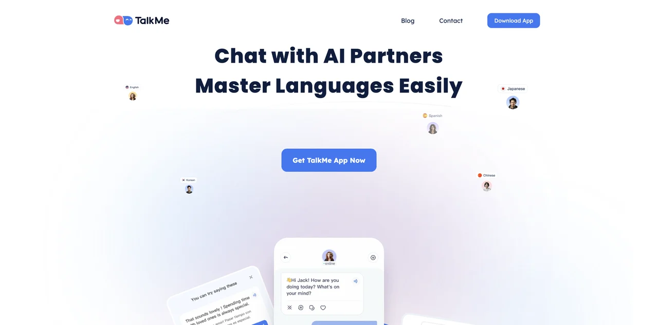 TalkMe: Your AI Partner for Language Learning