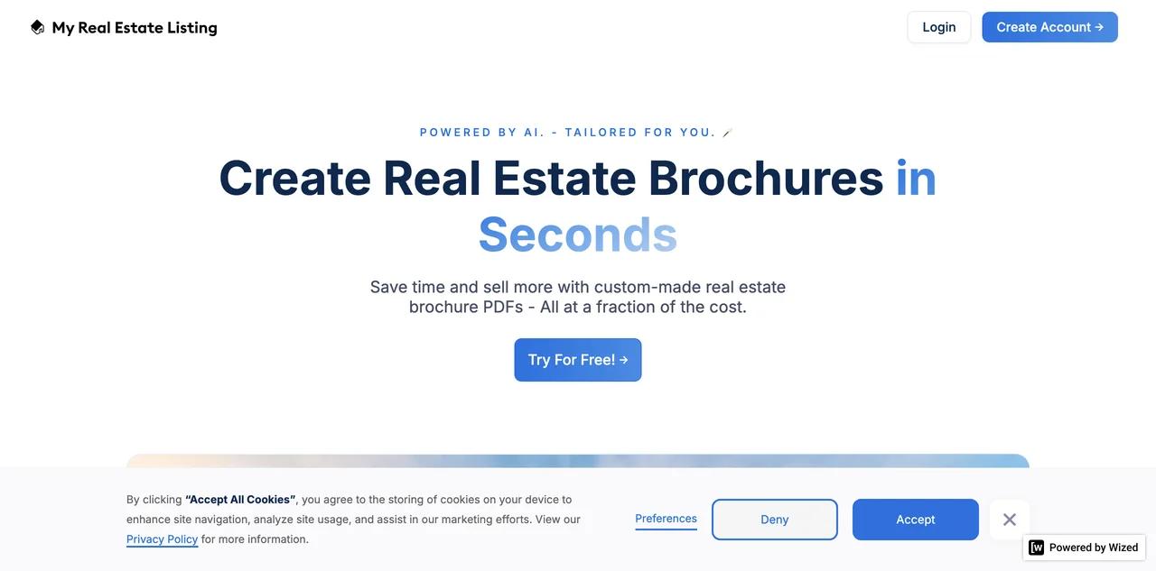 Create Stunning Real Estate Brochures with AI