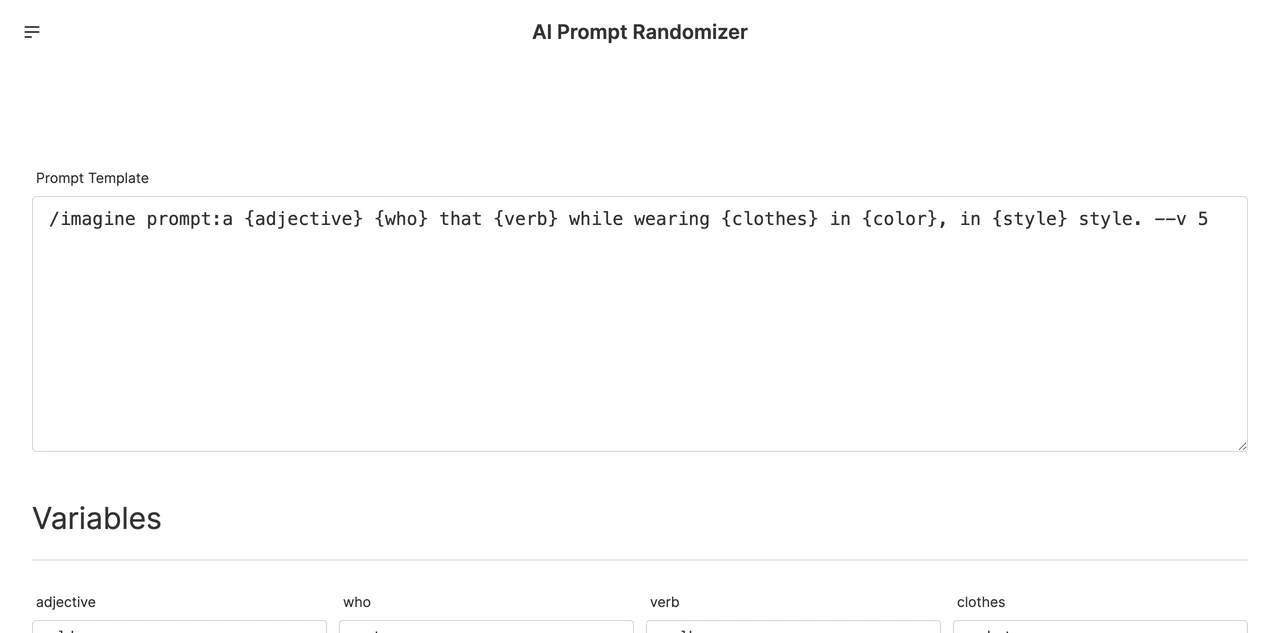 AI Prompt Randomizer: Your Creative Inspiration Tool