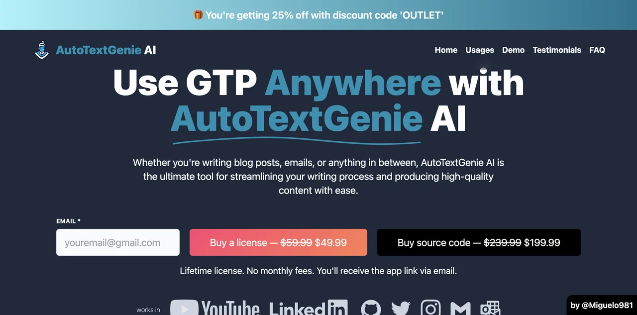 AutoTextGenie AI: Your Ultimate Writing Assistant