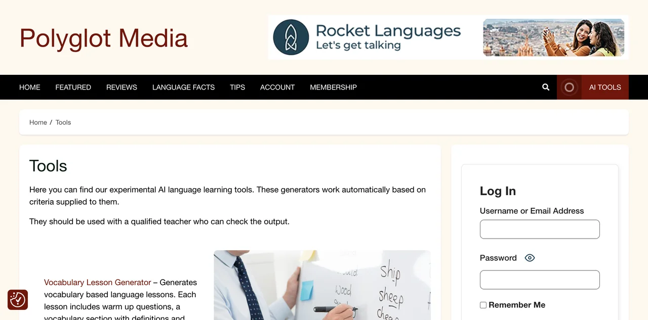 Explore AI Language Learning Tools at Polyglot Media