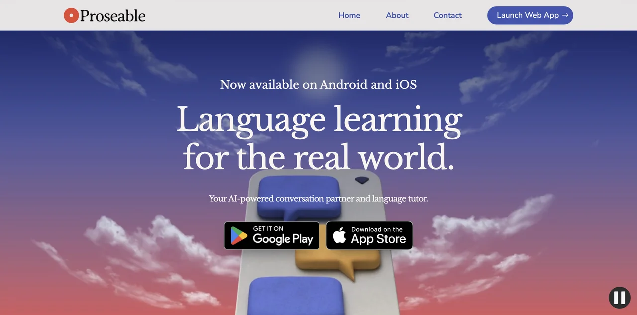 Proseable: Your AI-Powered Language Learning Partner