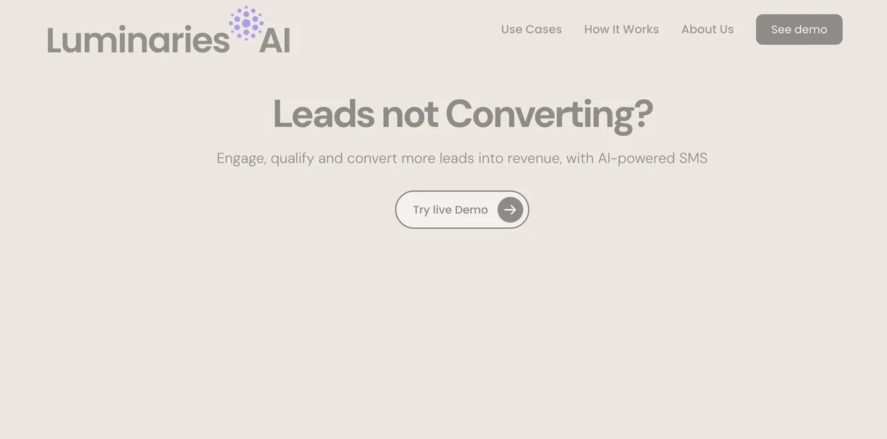 Luminaries AI: Revolutionizing Lead Conversion for Businesses