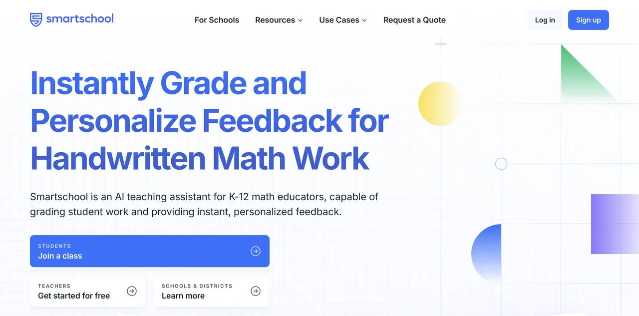 Smartschool: The AI Teaching Assistant Transforming Math Education