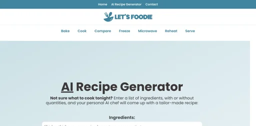 AI Recipe Generator