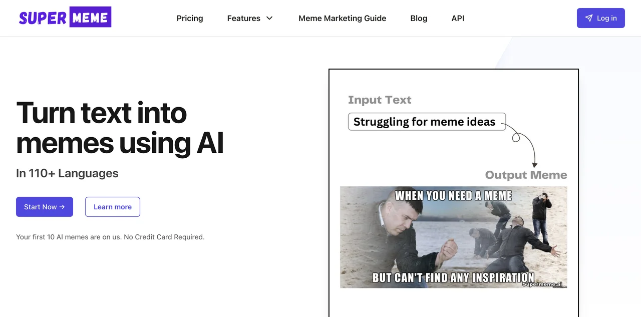 Create Hilarious Memes with Supermeme.ai - AI Meme Generator