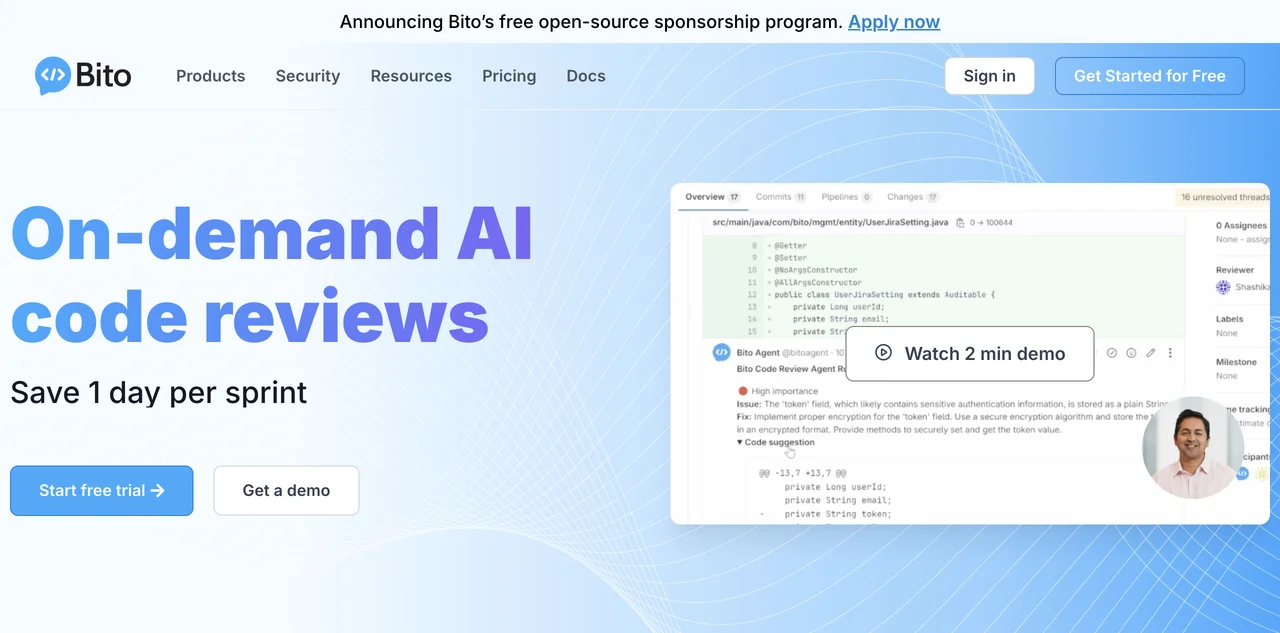 Bito: Transform Your Code Reviews with AI