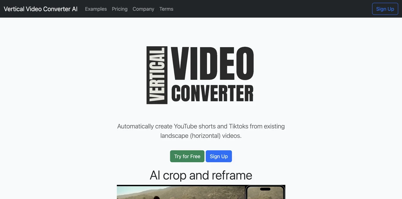 Transform Landscape Videos into Vertical Shorts with AI