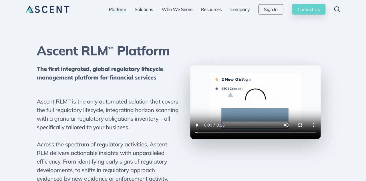 Ascent RLM: Your Partner in Regulatory Compliance