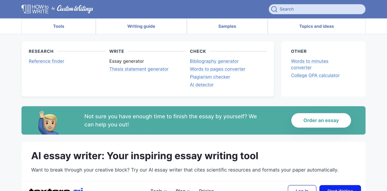 AI Essay Writer: Your Ultimate Academic Companion