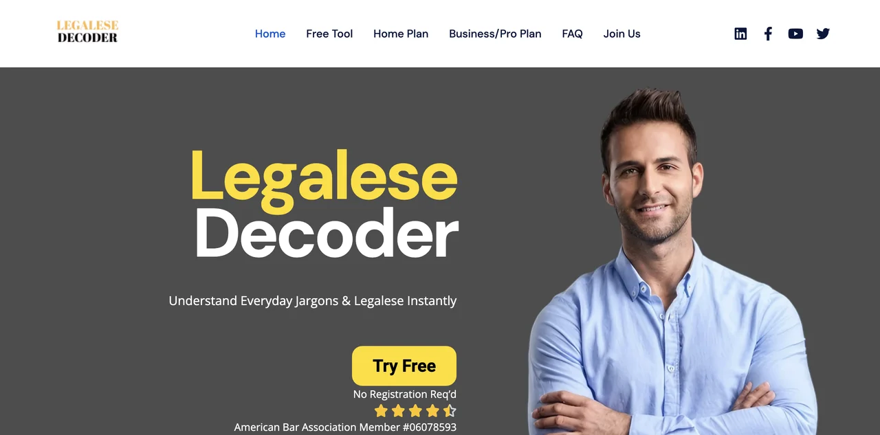 Transform Legal Jargon: Legalese Decoder - Your AI Lawyer