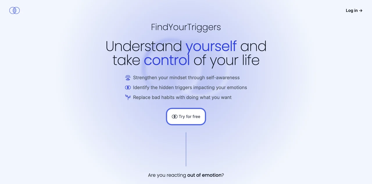 FindYourTriggers: Enhance Your Self-Awareness with AI