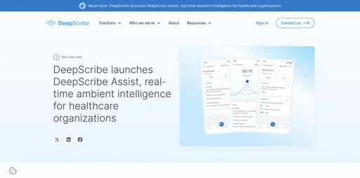 DeepScribe AI Medical Scribe