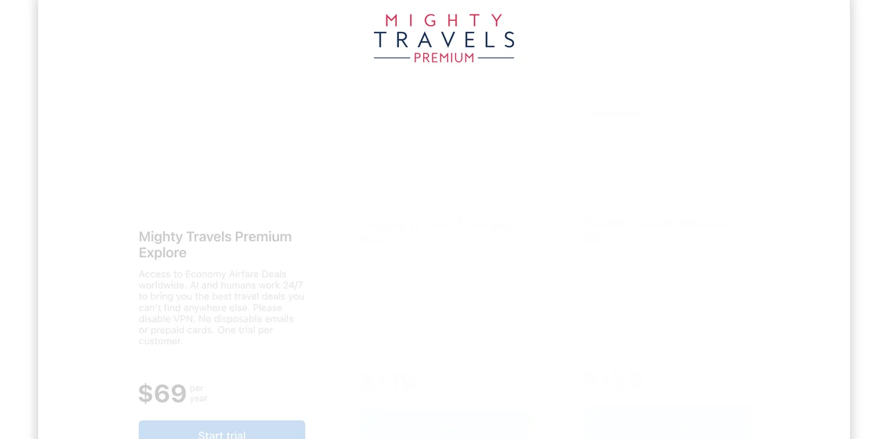 Mighty Travels Premium: Save Up to 90% on Airfare & Hotels