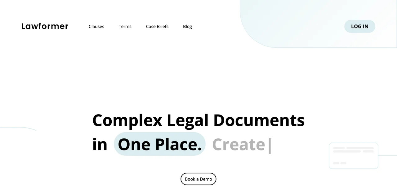 Lawformer: Your AI-Powered Legal Document Solution