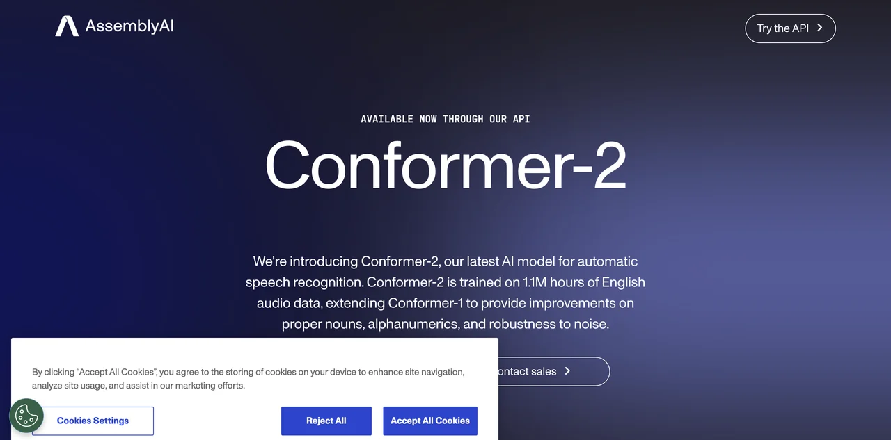 Conformer-2: Advanced Speech Recognition Model with 1.1M Hours of Training