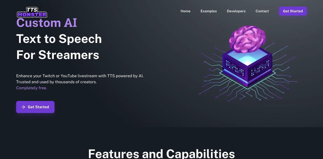 Enhance Your Streams with TTS.Monster: Free AI Text-to-Speech