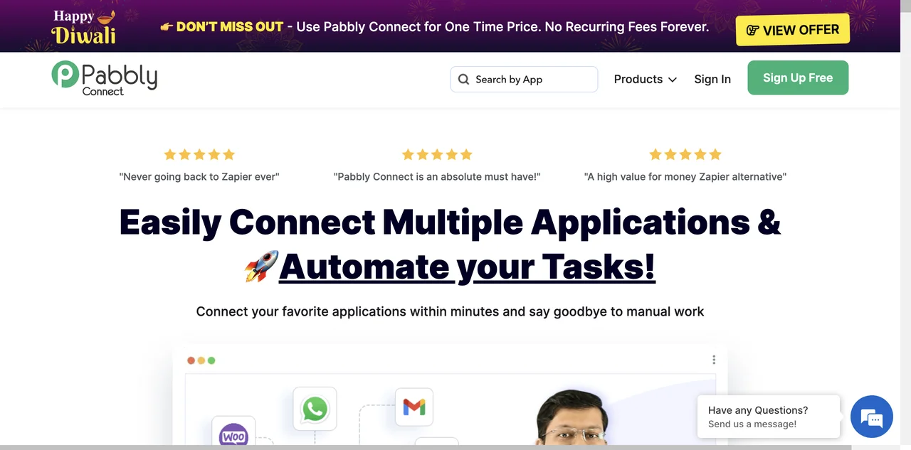 Pabbly Connect - Automate All Your Integrations & Tasks