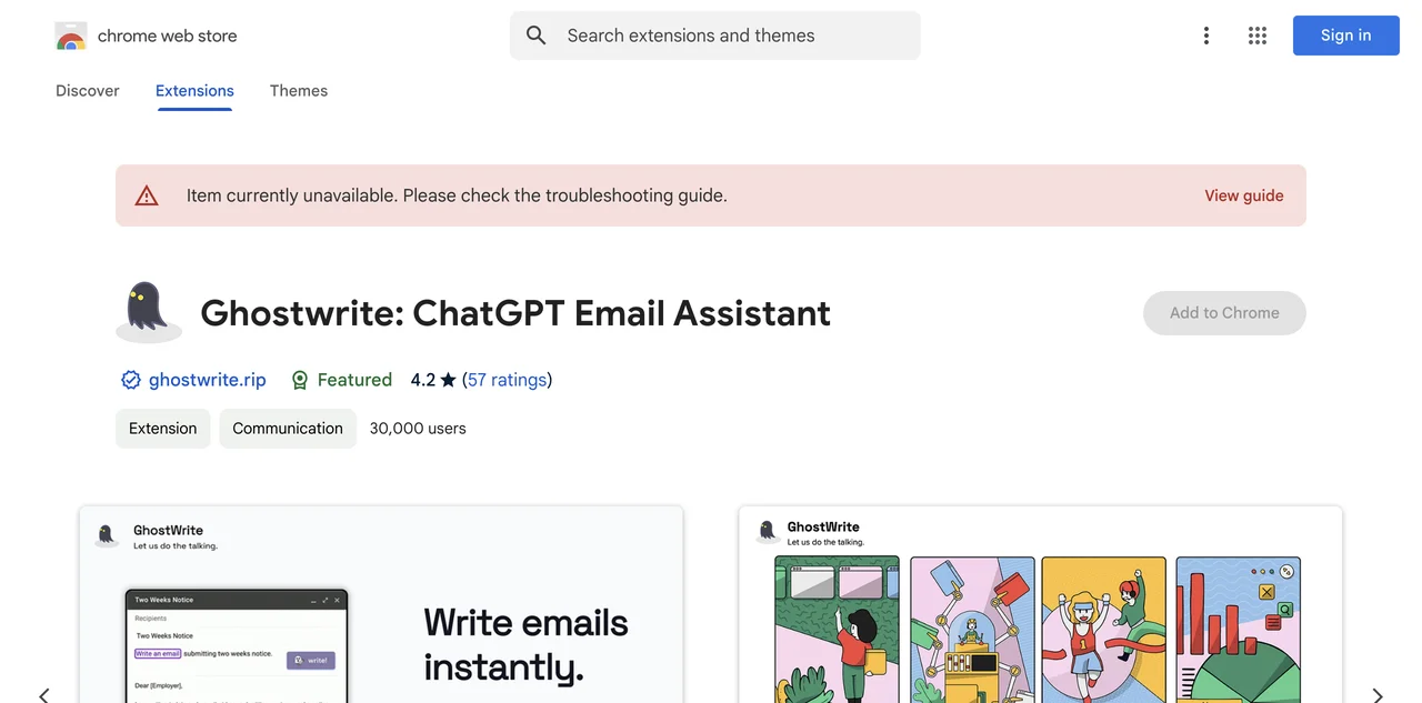 Ghostwrite: The Ultimate ChatGPT Email Assistant