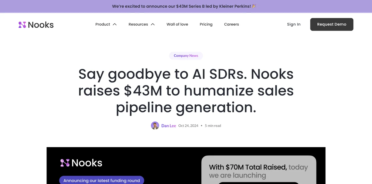 Nooks: The Ultimate AI Sales Assistant Platform