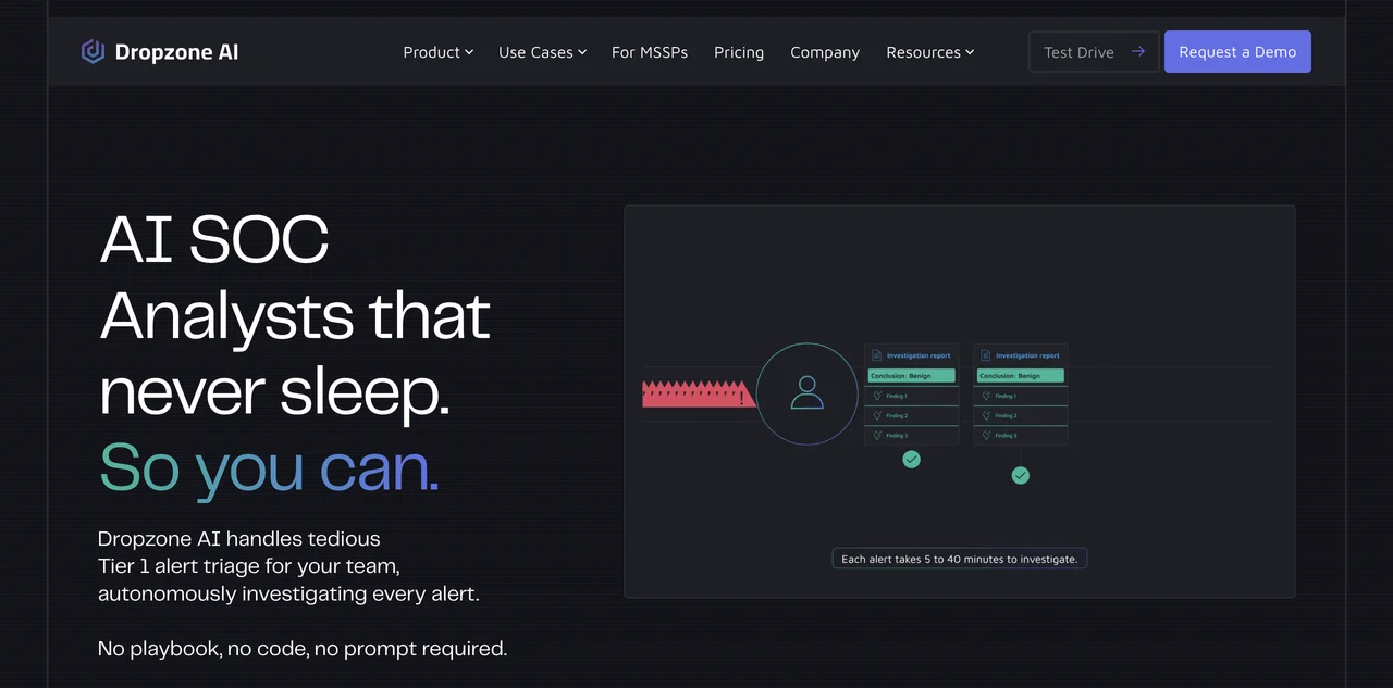 Dropzone AI: Revolutionizing SOC Efficiency with AI