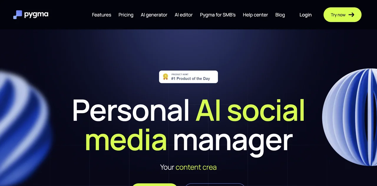 Pygma: The Ultimate AI Social Media Manager