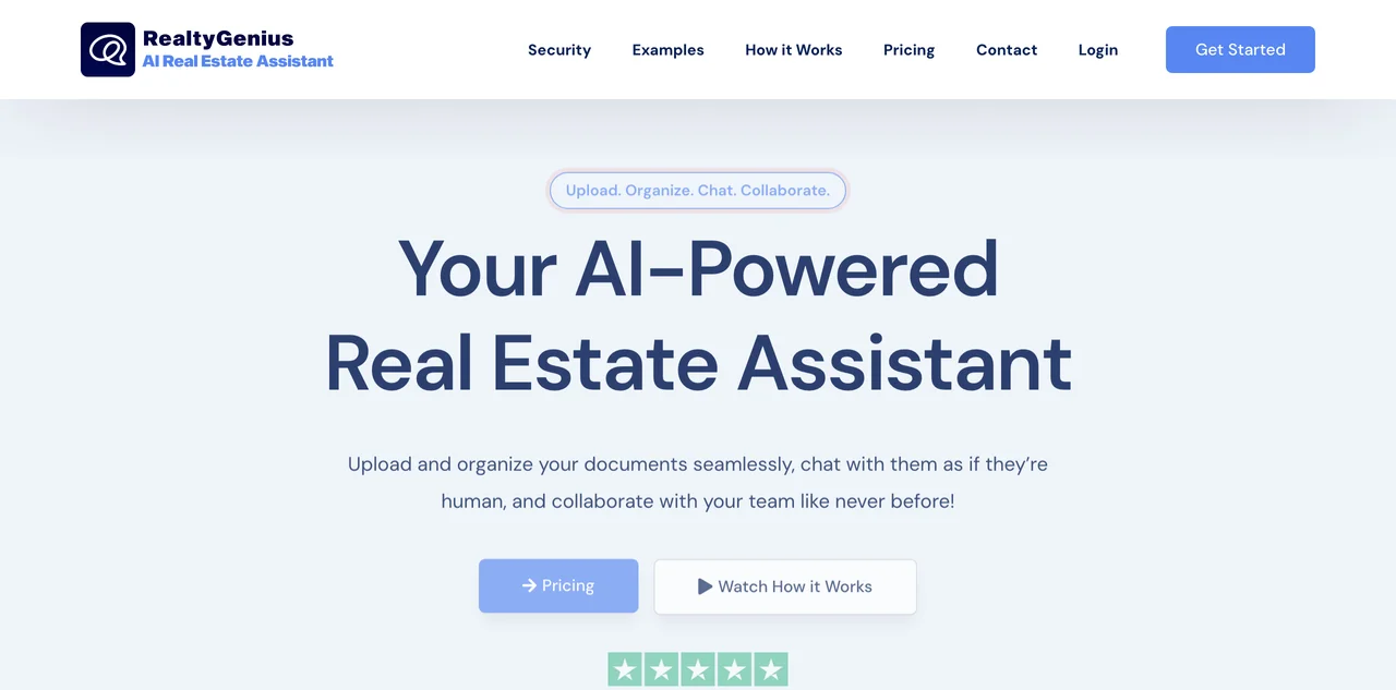 Discover RealtyGenius.AI: Your AI Real Estate Assistant