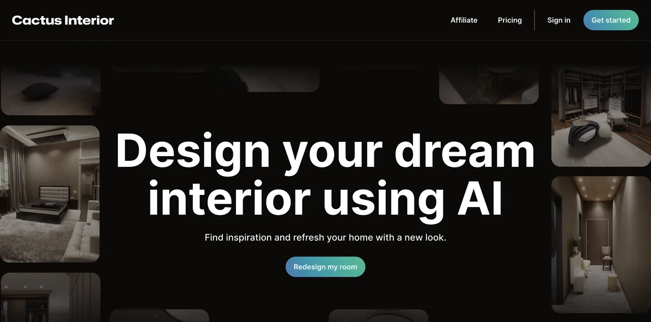 Transform Your Home with Cactus Interior's AI Design Tool