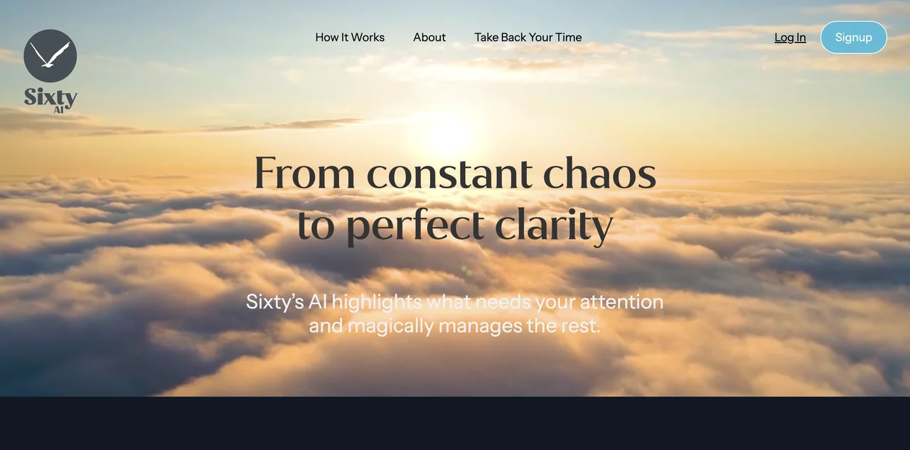 Sixty AI: Your Personal Time Management Assistant