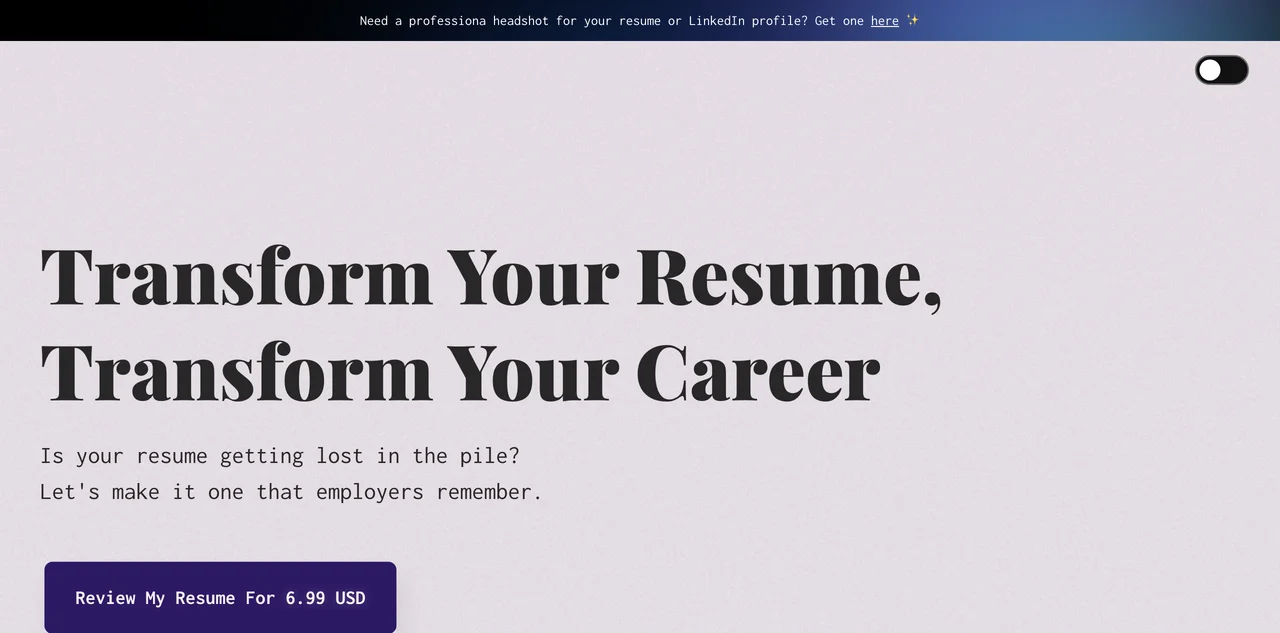 AI Powered Resume Checker: Nâng cấp Hồ sơ của Bạn