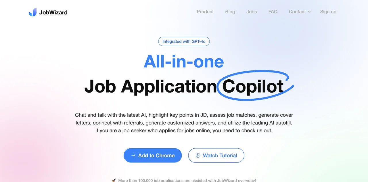 JobWizard: Your AI Job Application Copilot