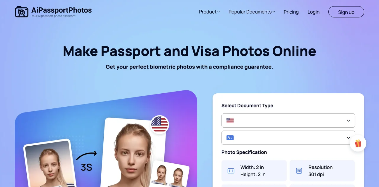 Create Compliant Passport Photos Online with AiPassportPhotos