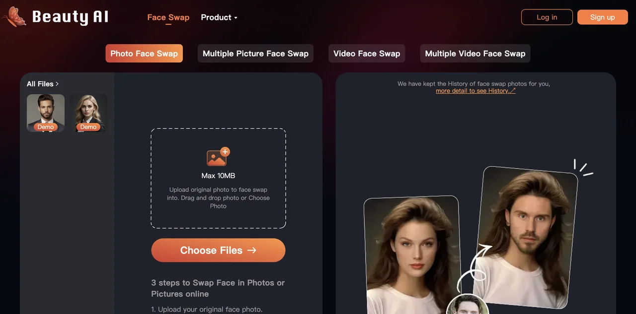 Transform Your Photos with Beauty AI Face Swap Tool