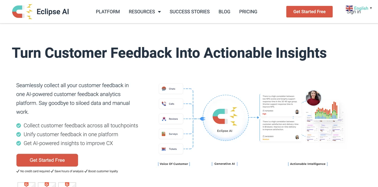 Eclipse AI: Transform Customer Feedback into Actionable Insights