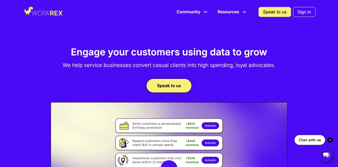 WorkRex: Engage Customers with Data-Driven Strategies