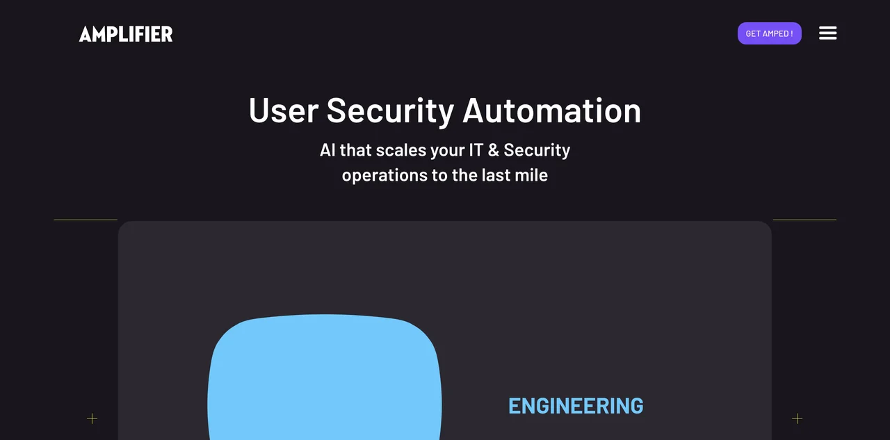 Amplifier: Revolutionizing User Security Automation