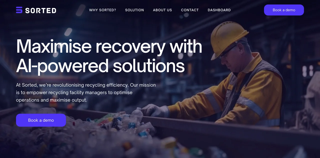 Maximise Recycling Efficiency with Sorted's AI Solutions