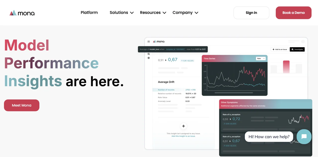 Mona: Intelligent AI & Machine Learning Monitoring Platform