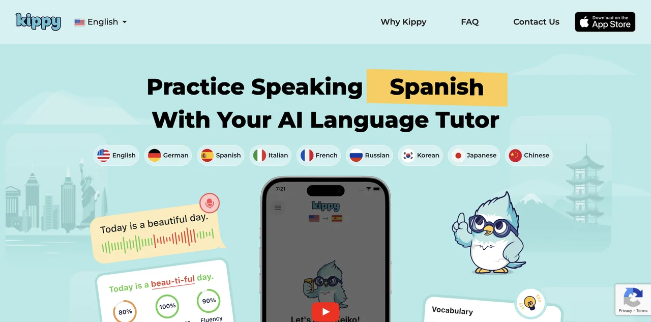 Unlock Your Language Skills with Kippy: The AI Tutor