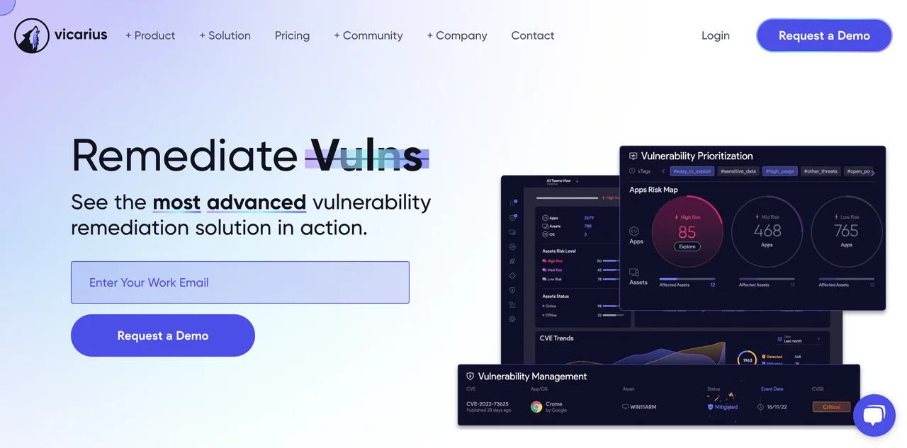 vRx by Vicarius: Advanced Vulnerability Remediation Solution