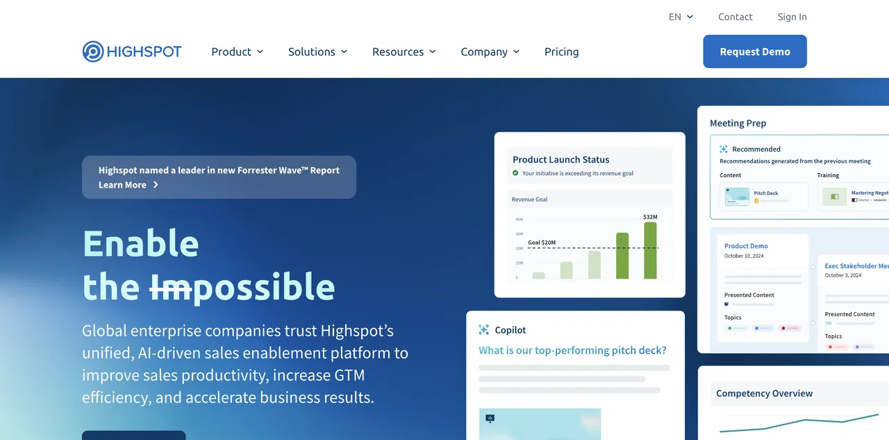 Highspot: The Ultimate AI-Driven Sales Enablement Solution